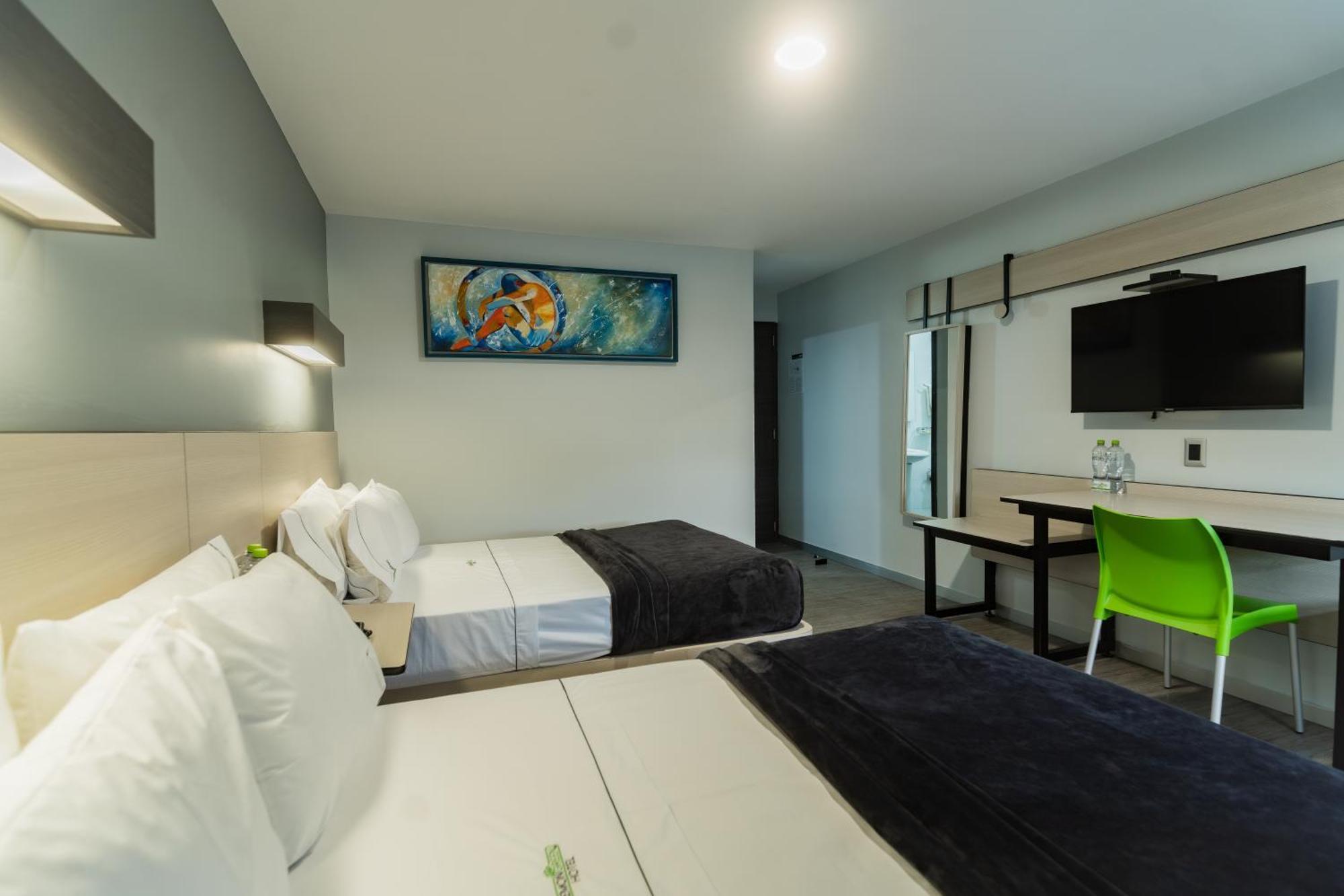 Hotel Lemon Green -Zona Expo Frente Al Centro De Convenciones Guadalajara Ngoại thất bức ảnh
